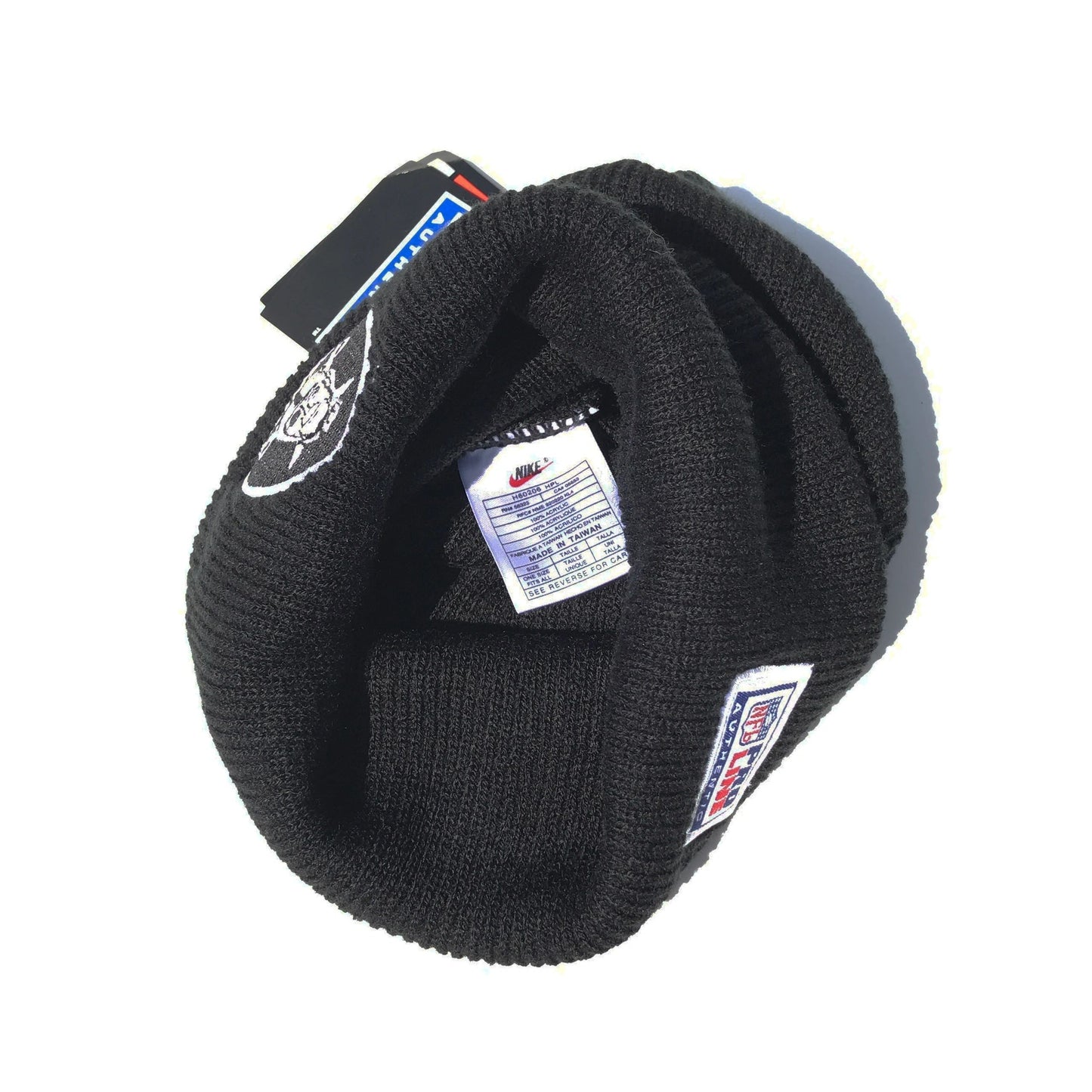 Nike Pro Line Authentic Oakland Raiders Stocking Cap Beanie NEW