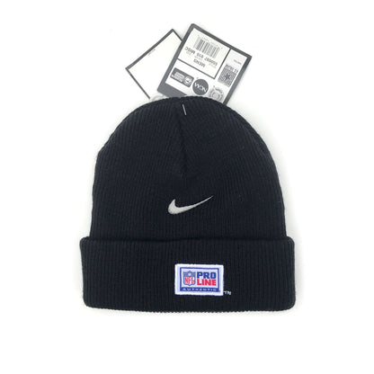 Nike Pro Line Authentic Oakland Raiders Stocking Cap Beanie NEW
