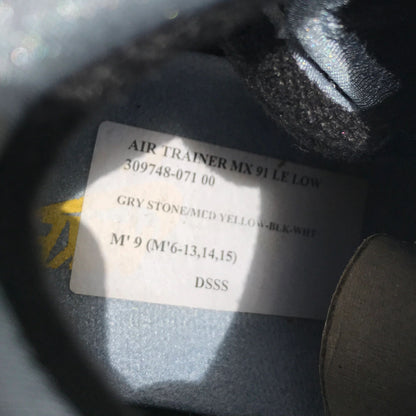 Nike Bo Jackson Air Trainer Max '91 SAMPLE Shoes Size 9