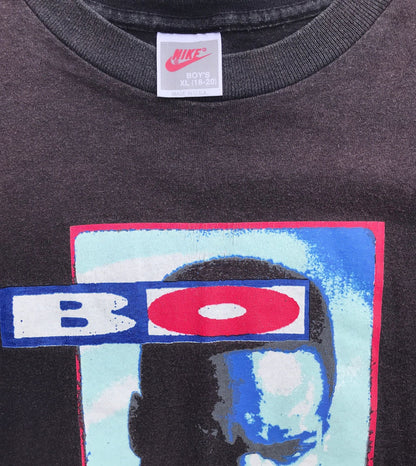 Nike Bo Jackson Gray Tag Knows Comebacks Faded T-Shirt