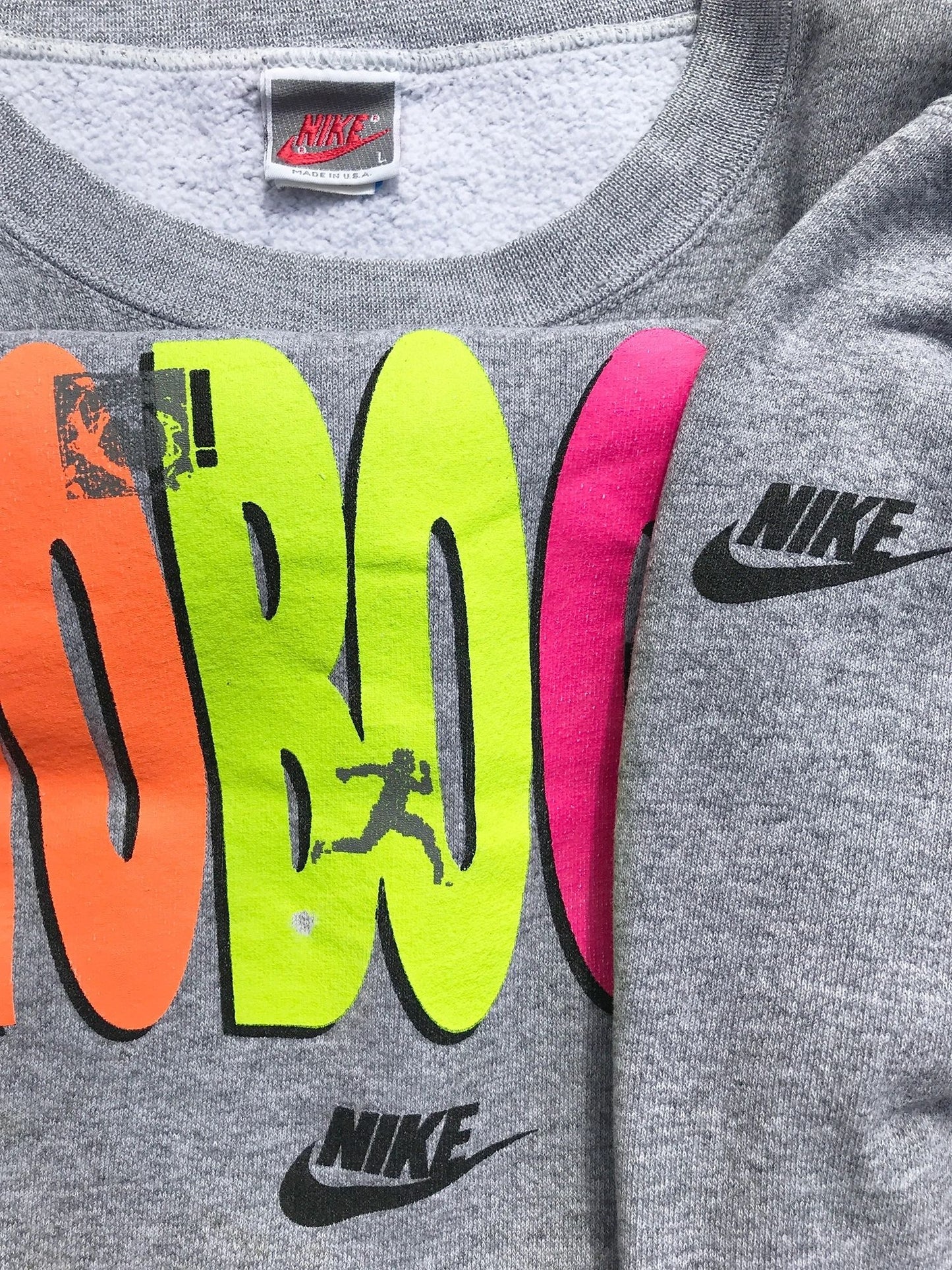 Nike Bo Jackson Gray Tag 90's YO BO GO Sweatshirt