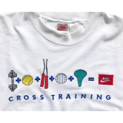 Nike Bo Jackson Gray Tag Cross Training Embroidered Sweatshirt
