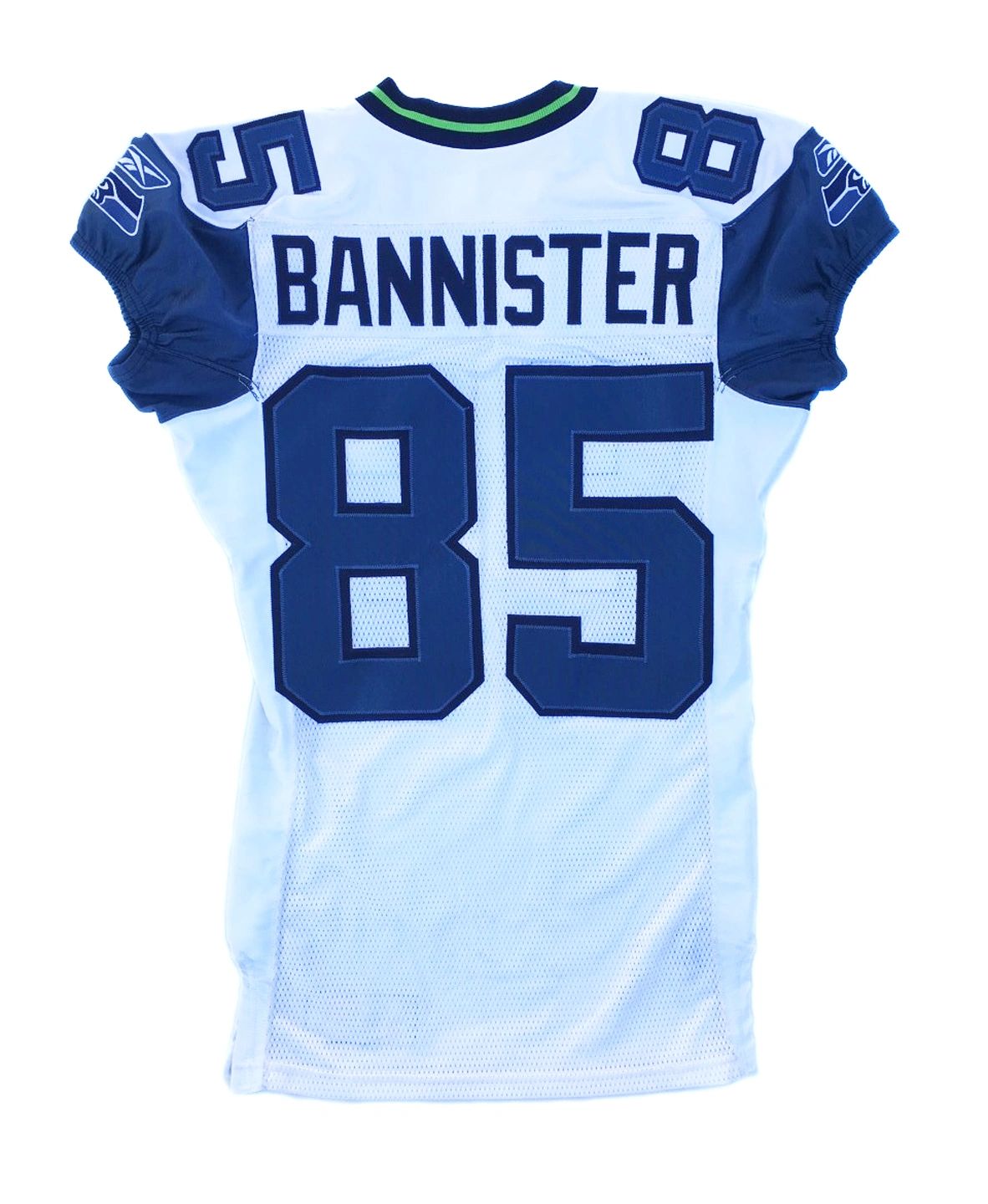 Seattle Seahawks Alex Bannister Game Worn Used Jersey Size 44