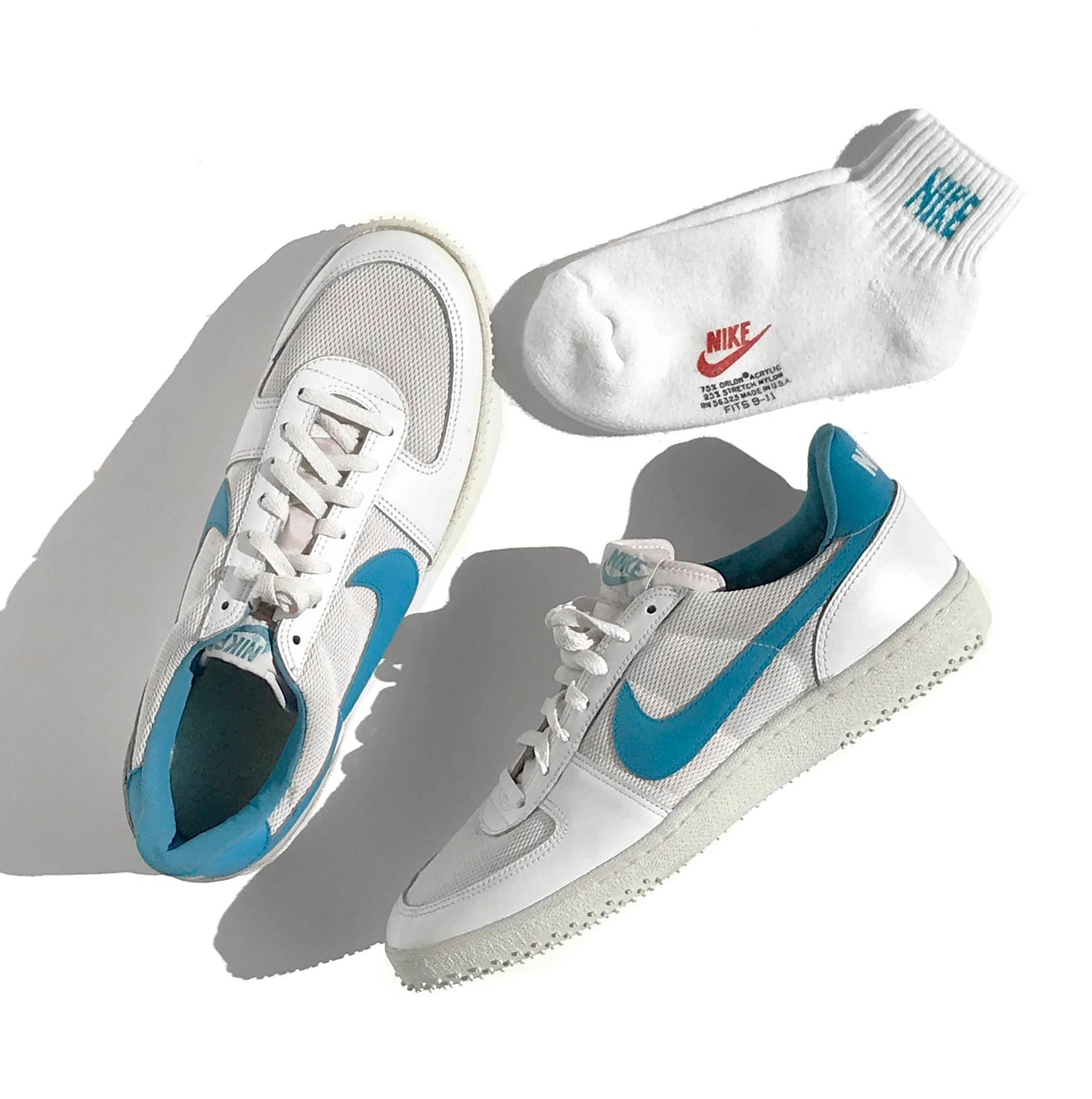 Nike Original 80's Low Cut Ankle Socks NEW Mens 9-11