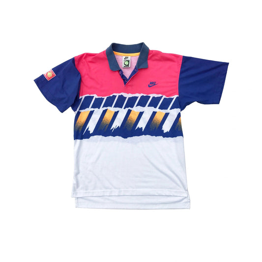 Nike Tech Challenge Court Original 90s Polo Shirt, Size Medium