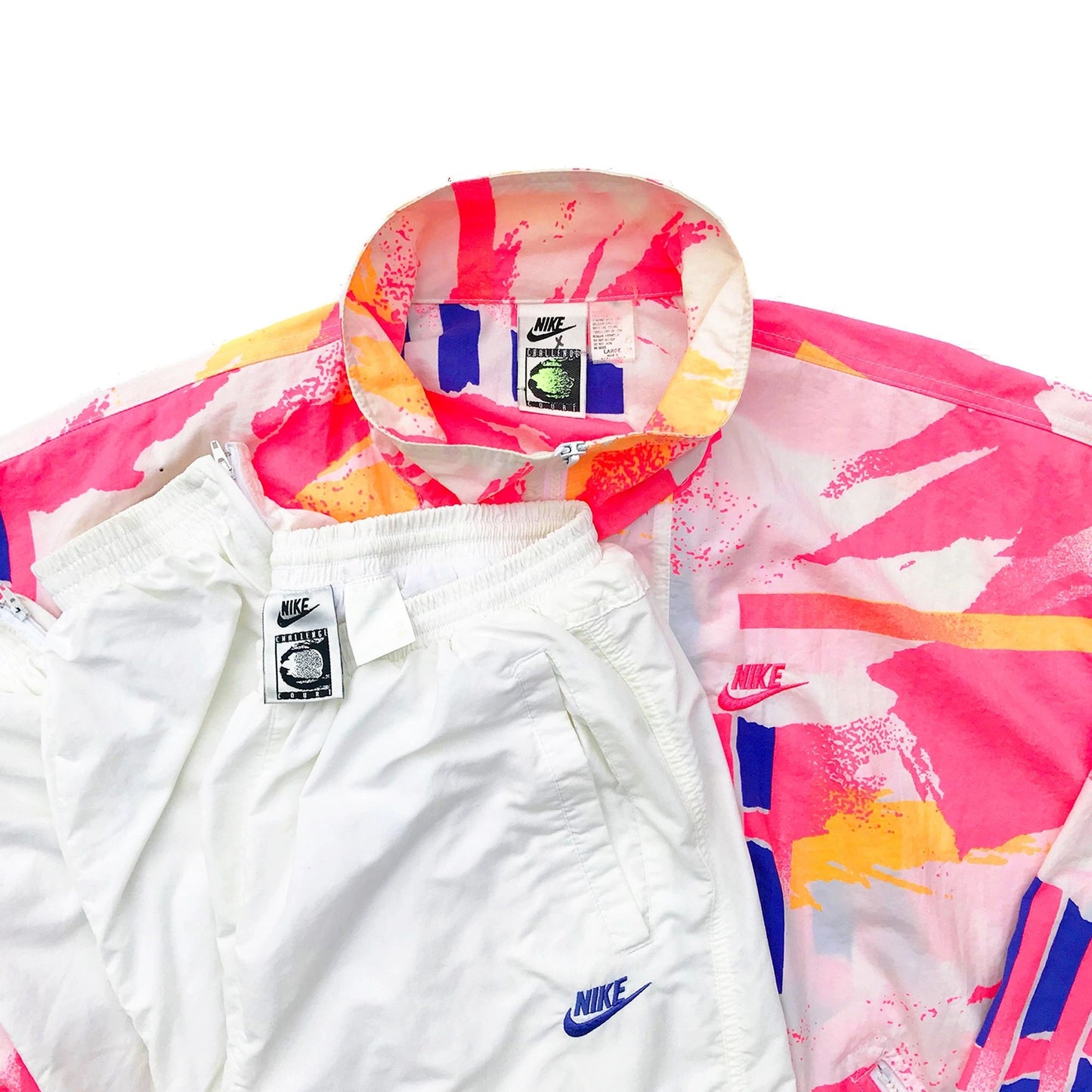 Nike Tech Challenge Court Original 90s Suit; Pants + Jacket