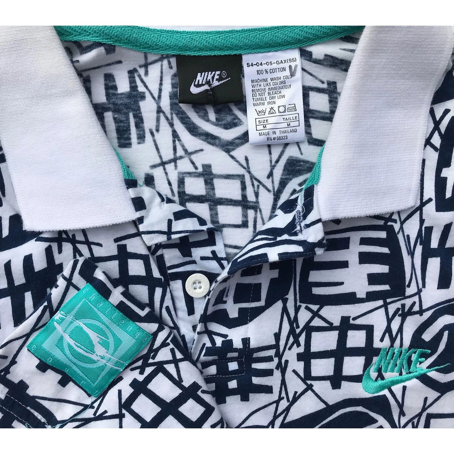 Nike Tech Challenge Court All-Over Print Agassi OG SAMPLE Shirt