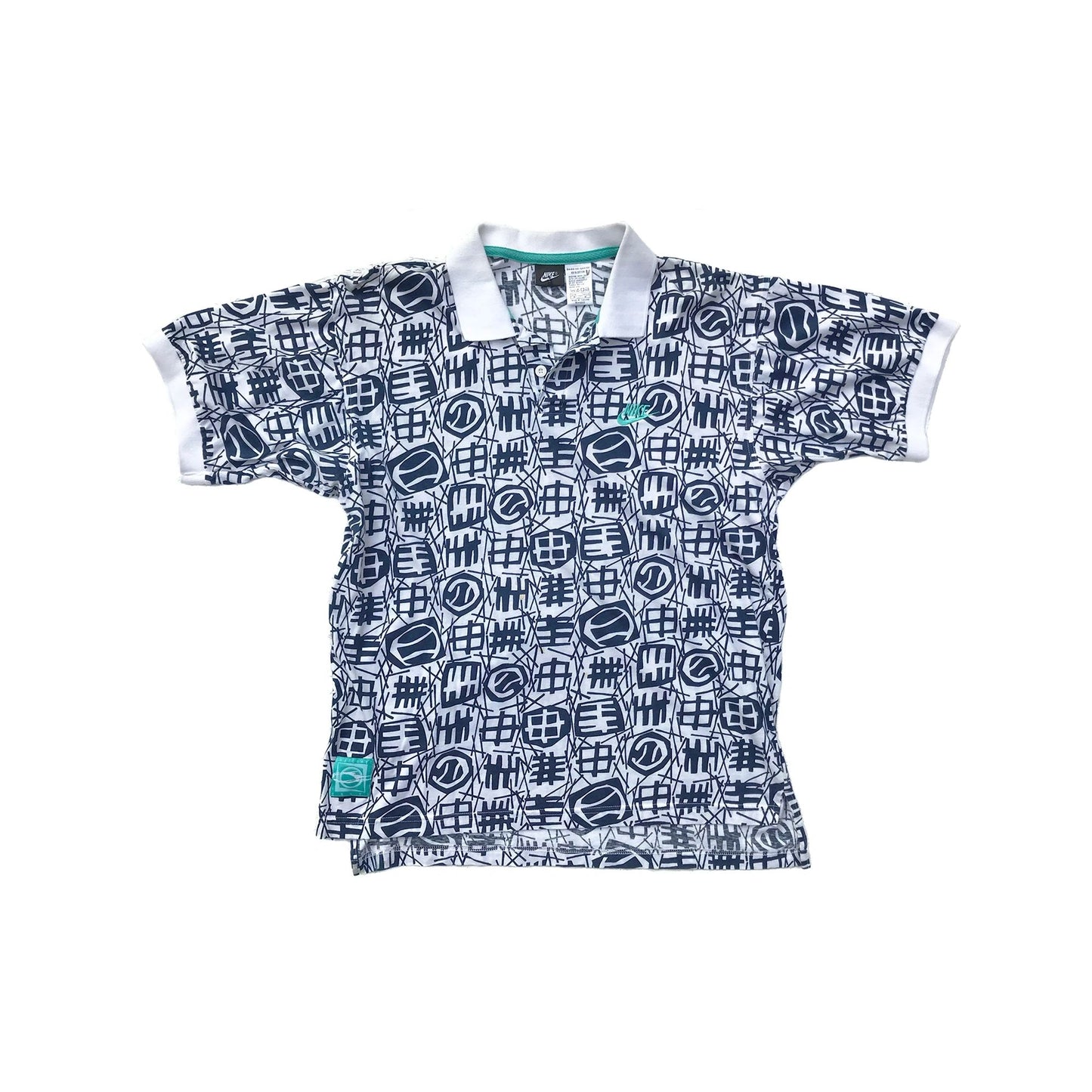 Nike Tech Challenge Court All-Over Print Agassi OG SAMPLE Shirt