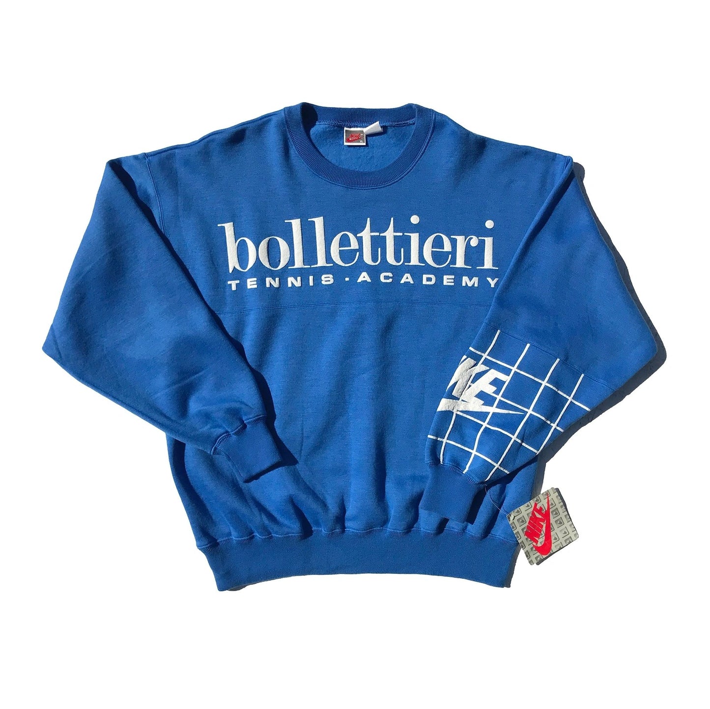 Nike Gray Tag OG Bollettieri Tech Challenge Agassi Sweatshirt NEW