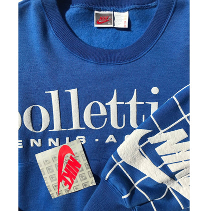 Nike Gray Tag OG Bollettieri Tech Challenge Agassi Sweatshirt NEW