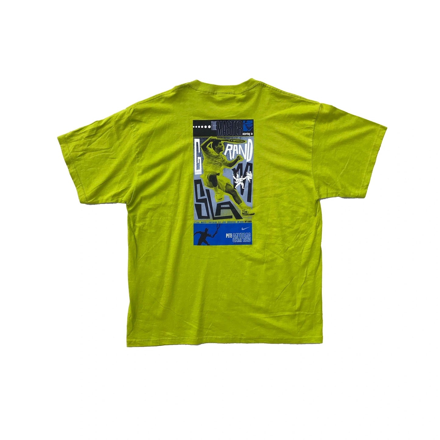 Nike Tennis Pete Sampras "Master" T-Shirt Size Large