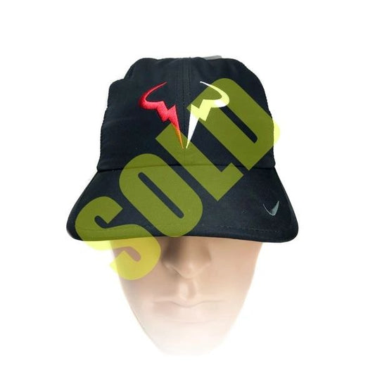 Nike Rafael Nadal Sample VAMOS! No Sew Featherlite Hat NEW