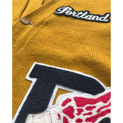 1/1 Portland Trailblazer 1977 "P-Wing" Nike Blazer Cardigan Size 46
