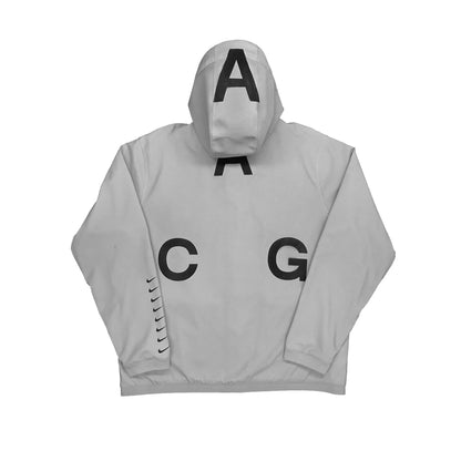 1/1 Nike ACG Fleece-Backed All Over Logo Jacket Size XXL