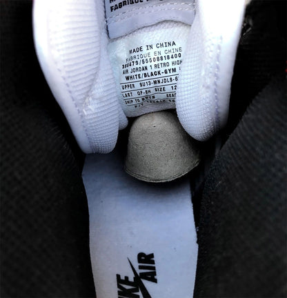 Nike Air Jordan 1 Black Toe 2013 SAMPLE New w/ Box Size 12