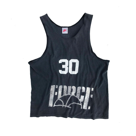 Nike Gray Tag Air Force Washed Out Team Issued Tank Top