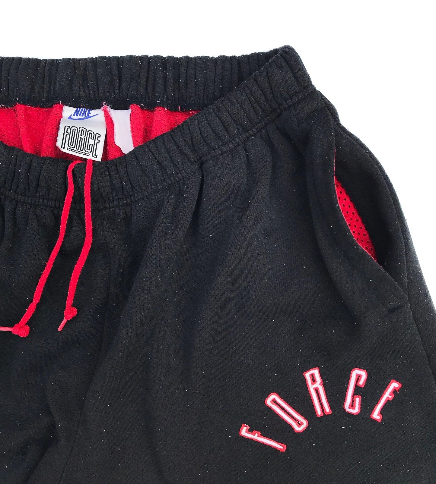 Nike Gray Tag Heavyweight; Mesh-Lined FORCE Sweatpants