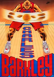 Nike Original 90's Poster: Charles Barkley "Super Chuck" NEW
