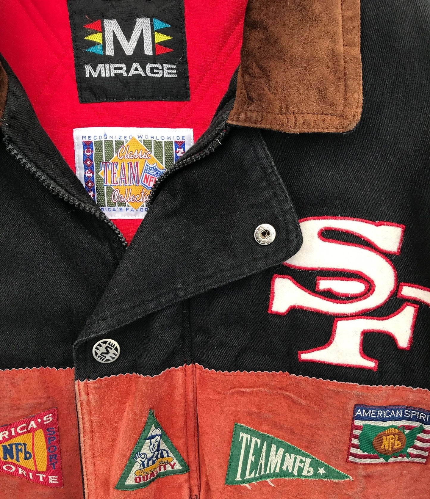 San Francisco 49ers Mirage Pennant Jacket Mens