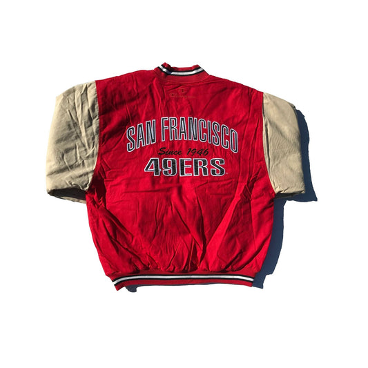 San Francisco 49ers Champion Quilted Poly-fill Jacket