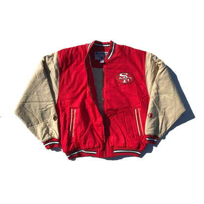 San Francisco 49ers Champion Quilted Poly-fill Jacket