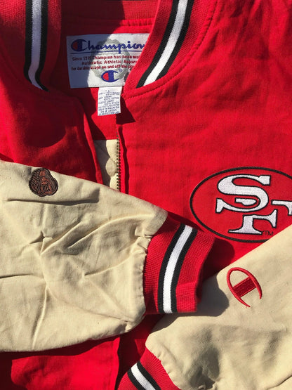 San Francisco 49ers Champion Quilted Poly-fill Jacket