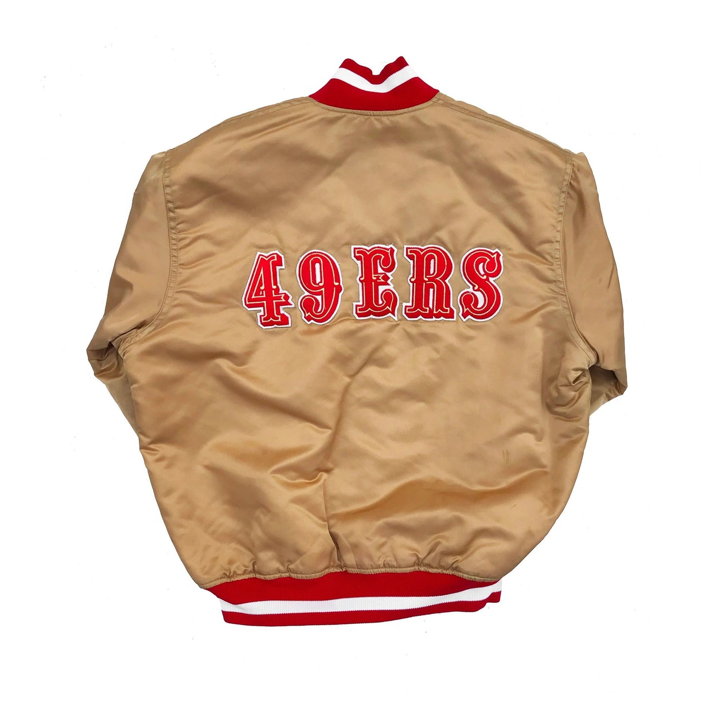 San Francisco 49ers Gold Starter Jacket Size Large