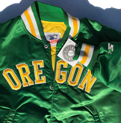 University of Oregon Ducks Starter Dugout Jacket Size L