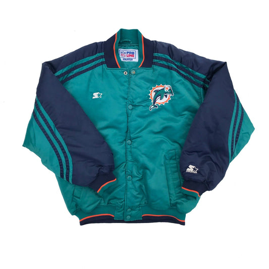 Miami Dolphins NFL Pro Line Starter Winter Jacket