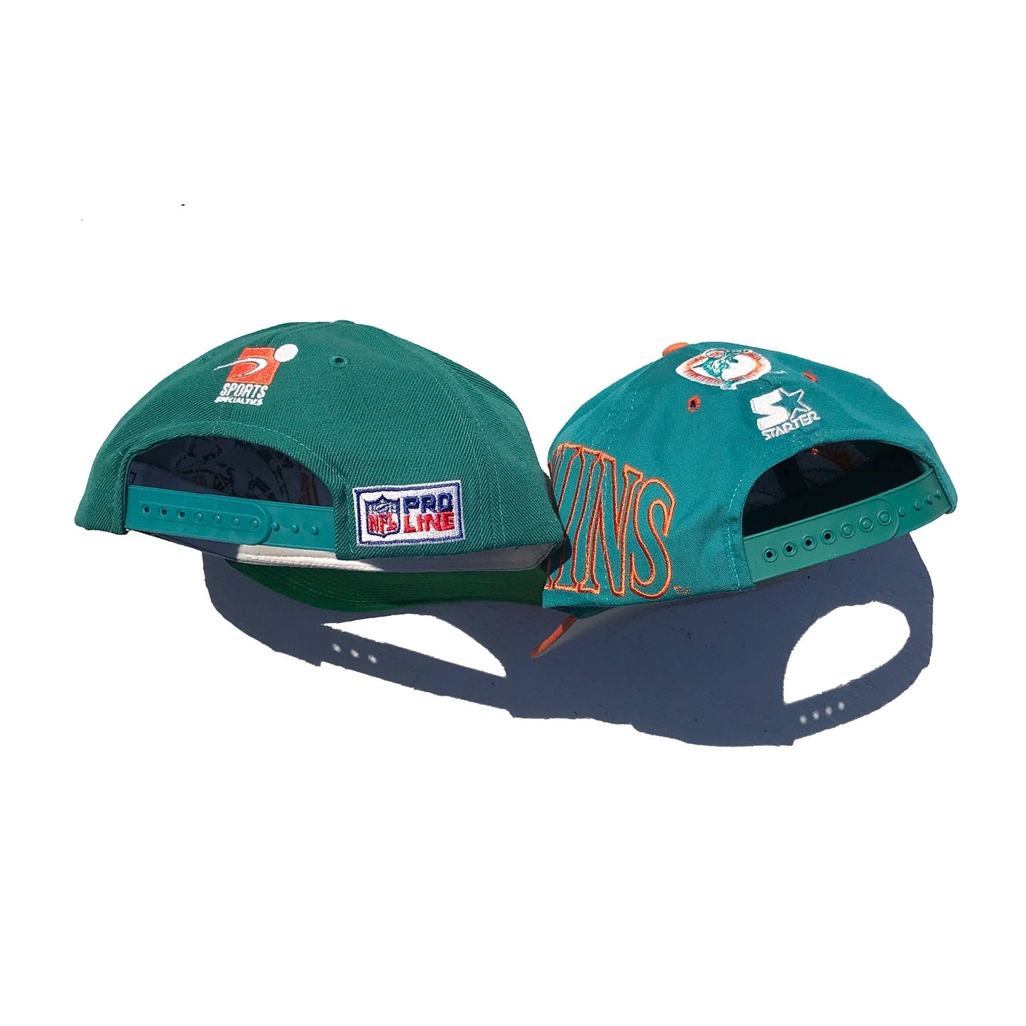 Miami Dolphins Starter & Sports Specialties Snapback Hats New