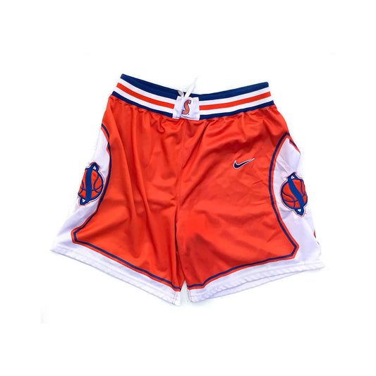 Nike Syracuse Orangemen Authentic Double Knit Game Shorts 1996