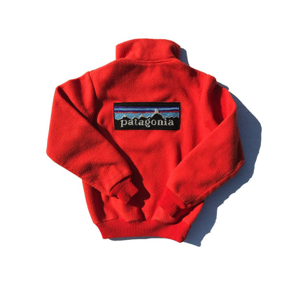 1/1 Patagonia Original Deep Pile Pullover Fleece + Chainstitch Back