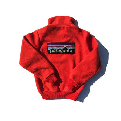 1/1 Patagonia Original Deep Pile Pullover Fleece + Chainstitch Back