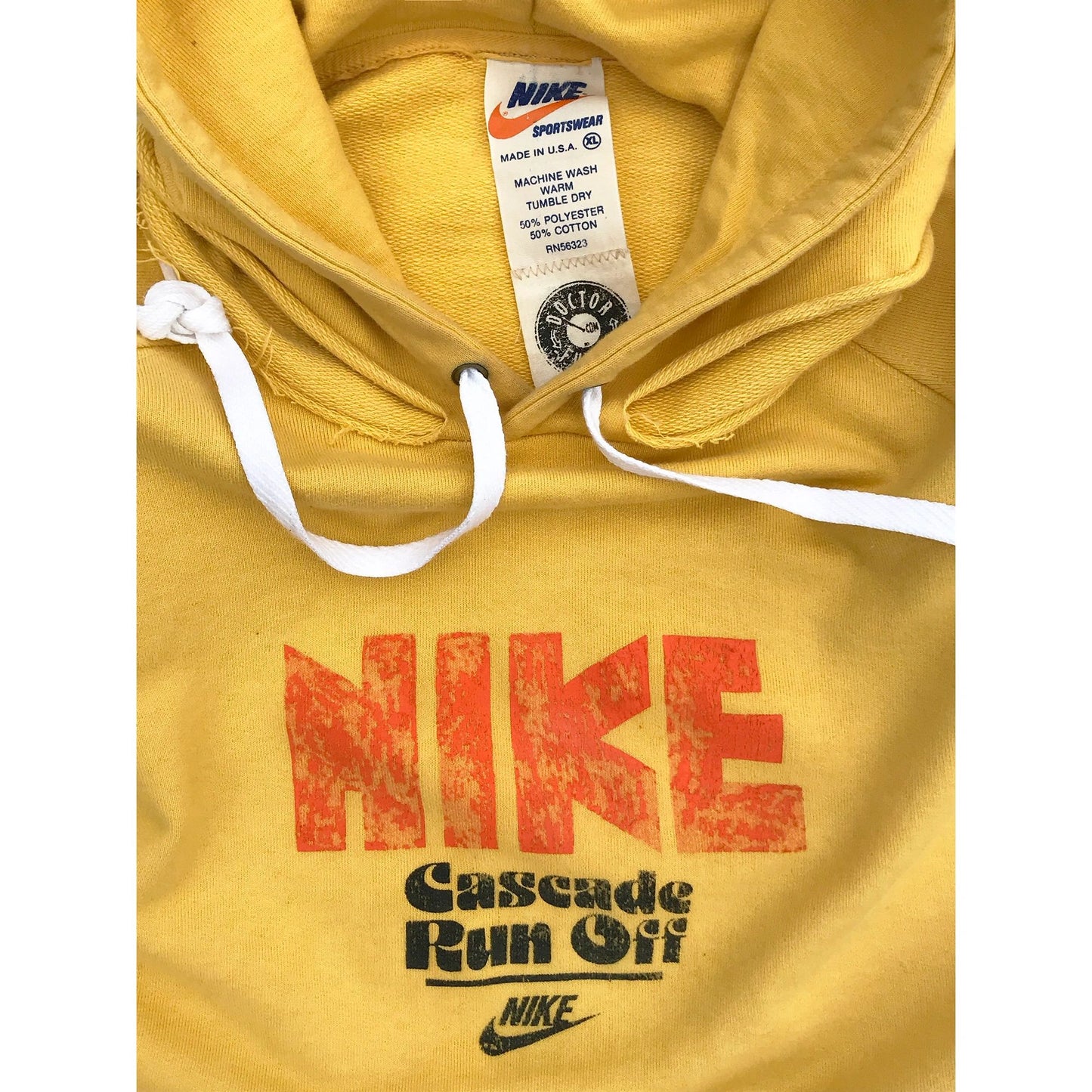 1/1 Nike Cascade Run Off "Official" Reverse Weave Hoody