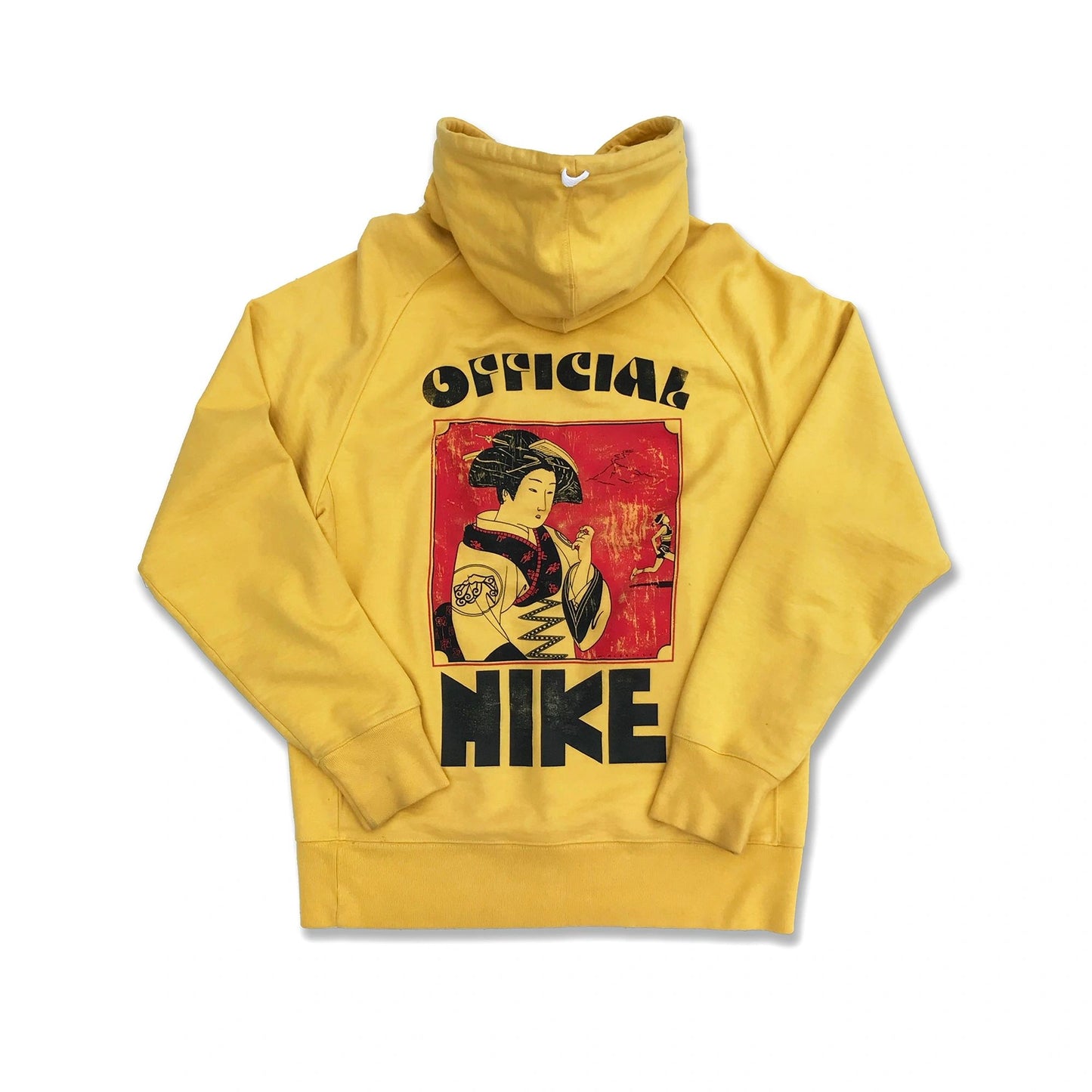 1/1 Nike Cascade Run Off "Official" Reverse Weave Hoody