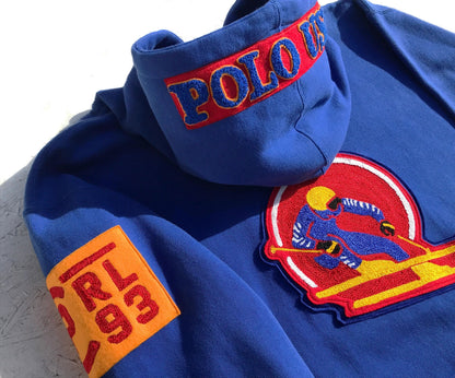 1/1 Ralph Lauren Circle Ski P-Wing CPRL 93 Polo USA Hoody