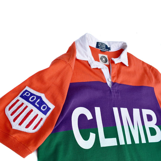 1/1 Polo Ralph Lauren "K-Swiss" custom Rugby Shirt