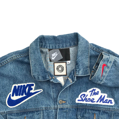 1/1 Nike "Shoe Man" 1995 Promo Tagged Home Improvement Denim Jacket