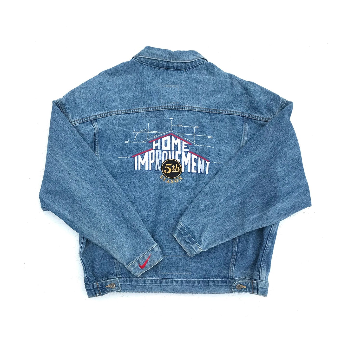 1/1 Nike "Shoe Man" 1995 Promo Tagged Home Improvement Denim Jacket