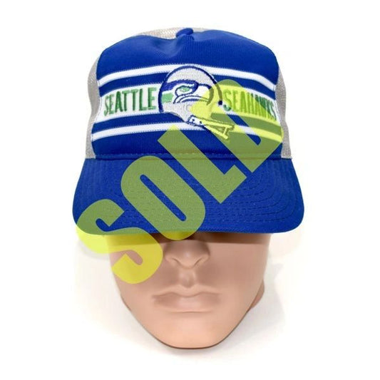 Seattle Seahawks Mesh Trucker OG 80s Hat