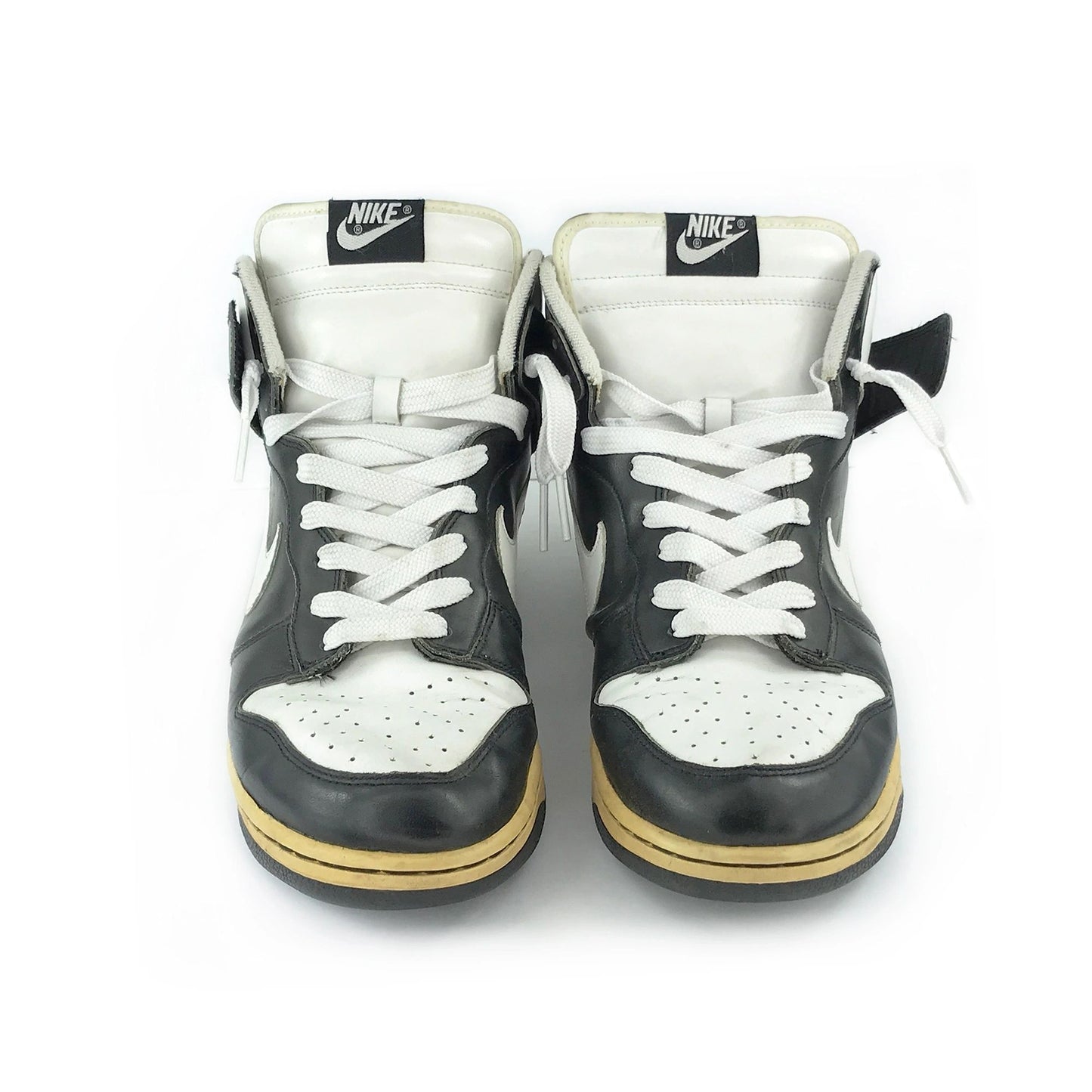 Nike Dunk High Leather 2004 Black/White Mens Size 12