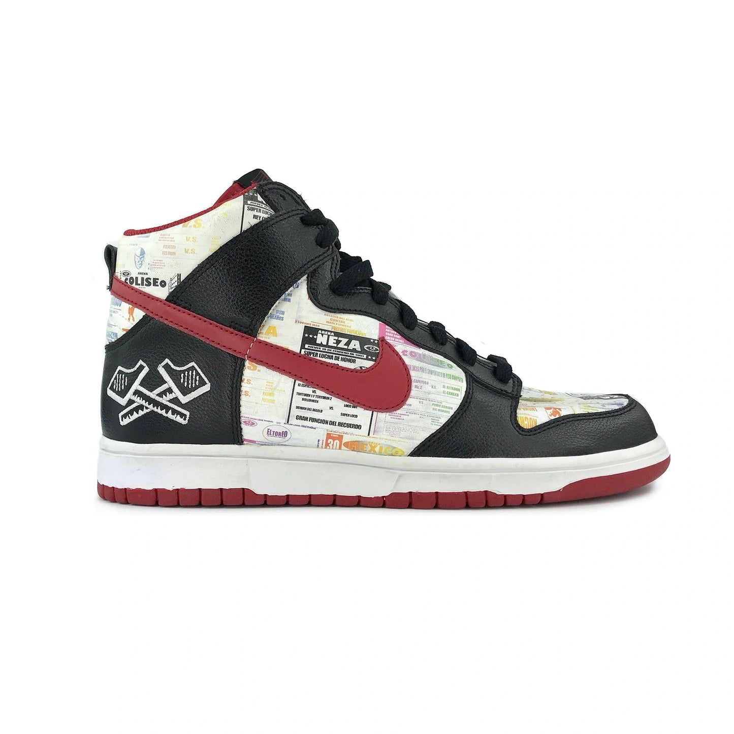 Nike Dunk High Lucha Libre 2006 Sample NEW Size 9