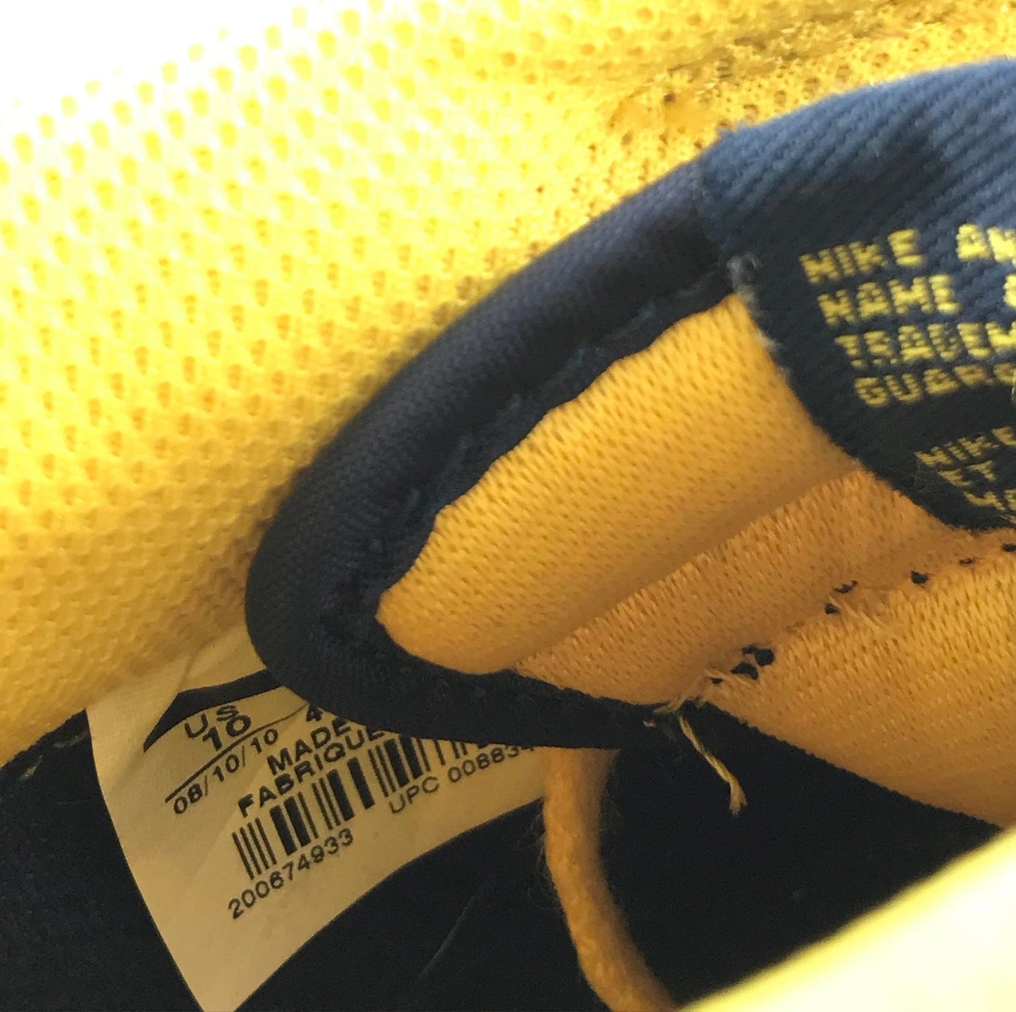 Nike Dunk Low BTTYS Reverse Michigan "Vintage" Size 10