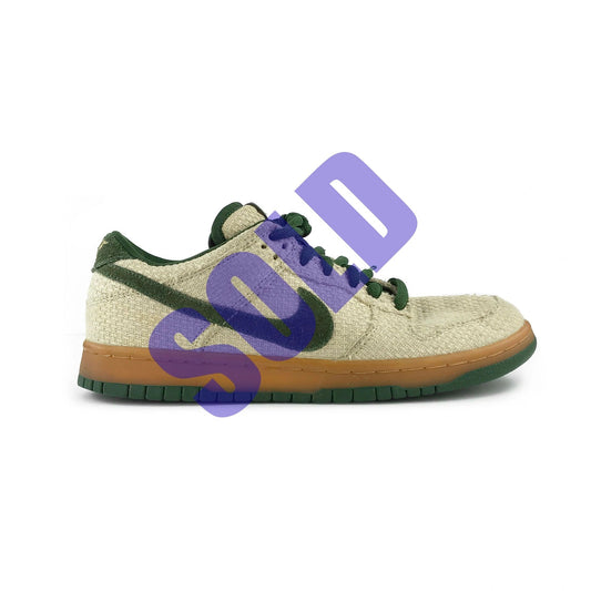 Nike Dunk Low SB 2004 Hemp Green Size 8