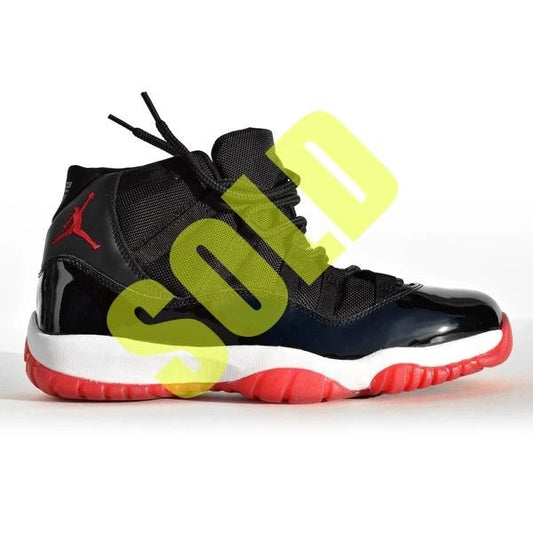 Nike Air Jordan 11 XI Retro BRED Black Red 2001 Release size 11 NEW