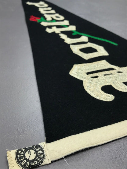 1/1 Portland "Rose" Custom Chain Stitched Wool Pennant