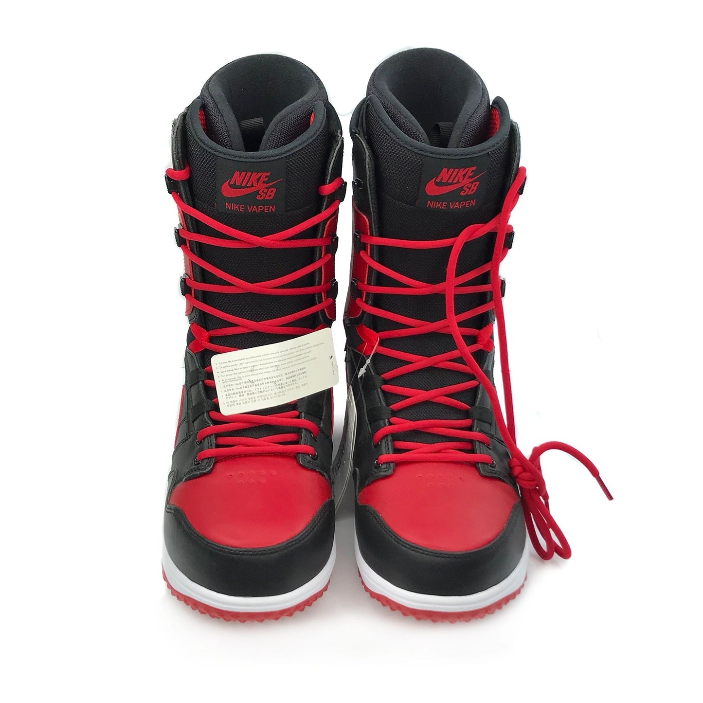 Nike Vapen SB BRED Snowboarding Boots Shoes NEW Sample Size 9.5