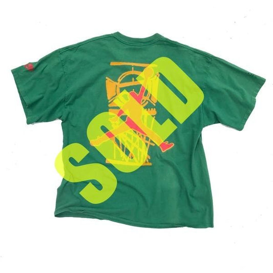Nike Air Jordan 8 VIII Gray Tag T-Shirt 1993 Original Logo Size XXL
