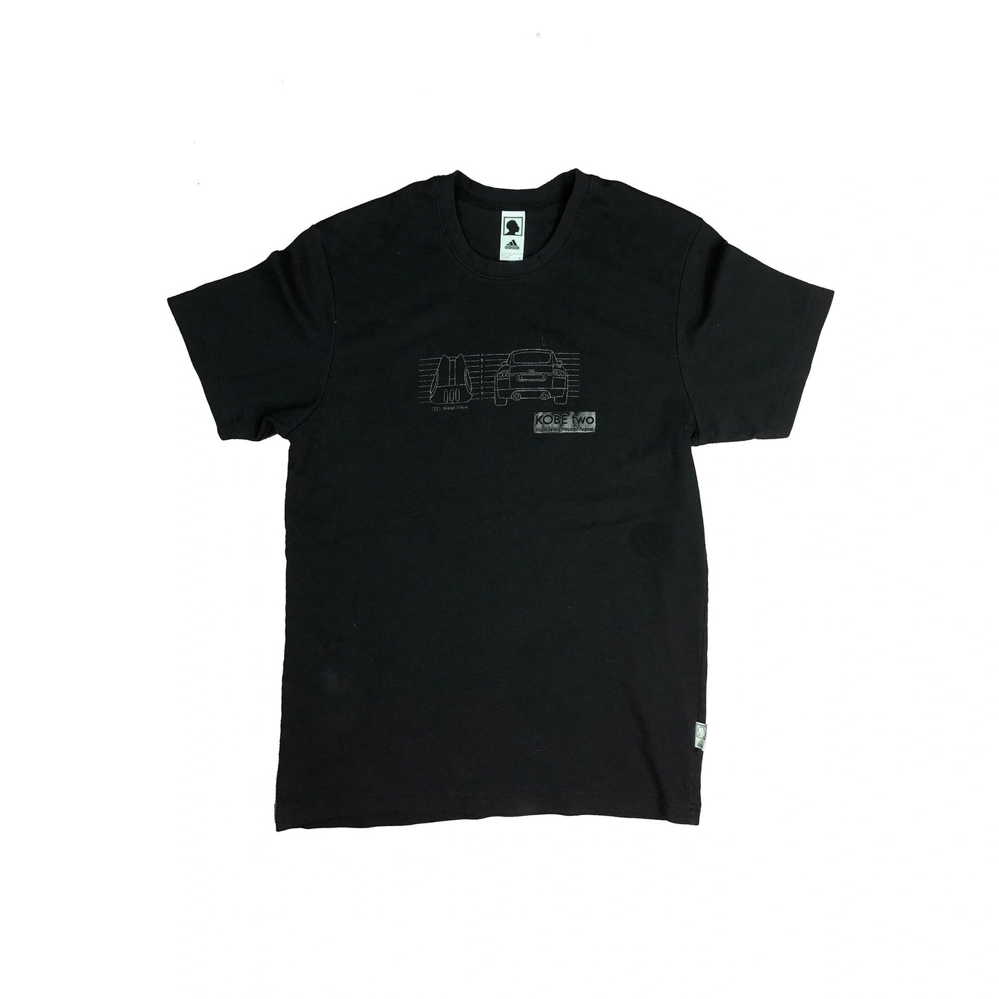 Kobe Bryant Adidas KB2 2001 Promo Tee size Large