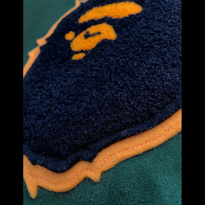 1/1 Bathing Ape BAPE Heavyweight Chenille Crew Sweatshirt NEW XL